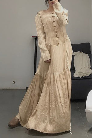 MUTEDANCE stitched silk dress MD20FW10